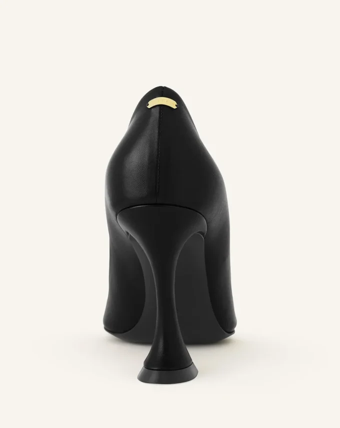 Midnight Step Lederpumps mit Schleife Midnight Step Lederpumps mit Schleife