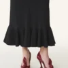 Midnight Step Lederpumps mit Schleife