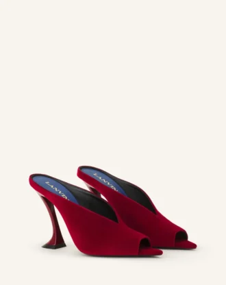 Midnight Step Mule aus Samt