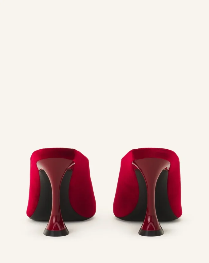 Midnight Step Mule aus Samt Midnight Step Mule aus Samt