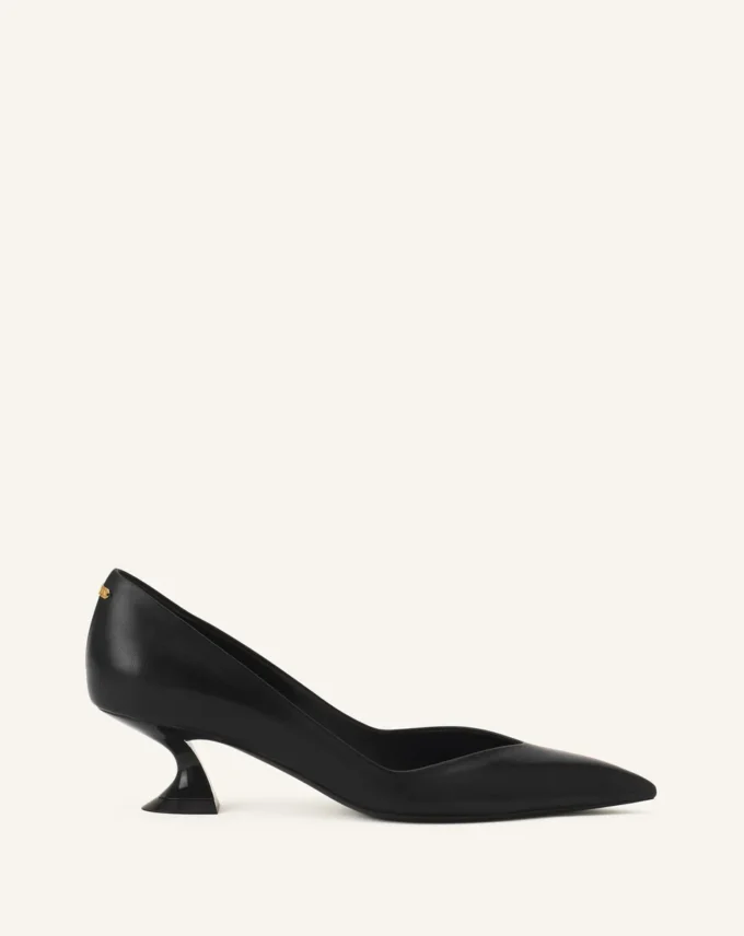 Midnight Step Pumps aus Leder Midnight Step Pumps aus Leder