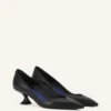 Midnight Step Pumps aus Leder Midnight Step Pumps aus Leder