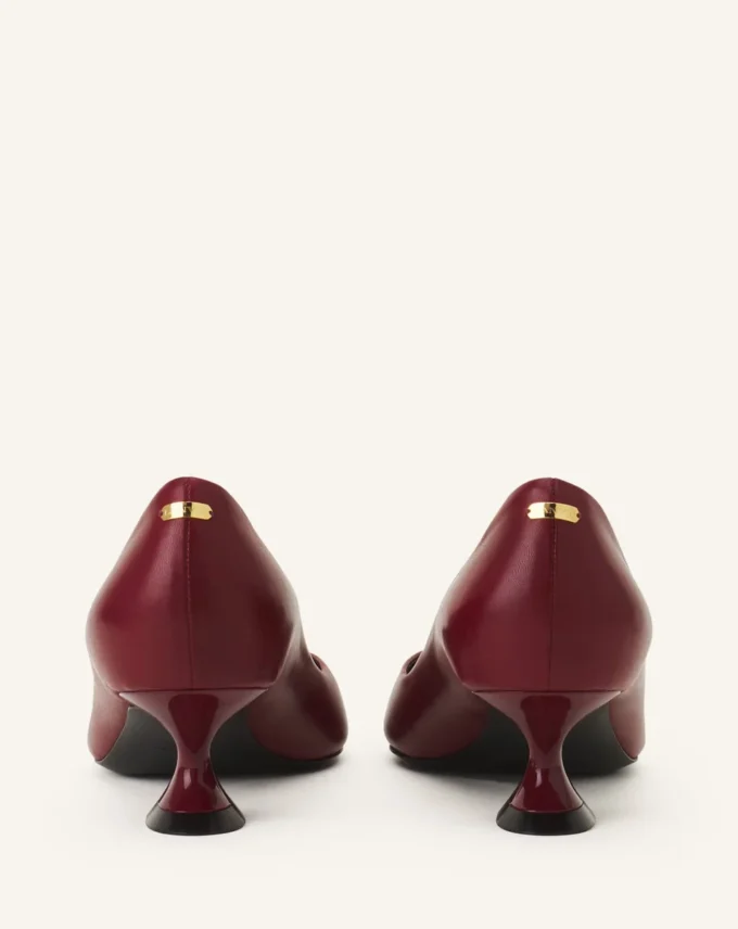 Midnight Step Pumps aus Leder Midnight Step Pumps aus Leder