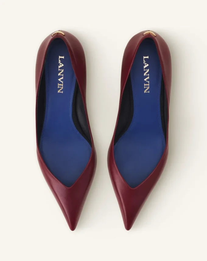 Midnight Step Pumps aus Leder Midnight Step Pumps aus Leder