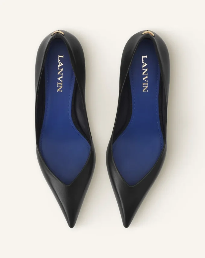 Midnight Step Pumps aus Leder Midnight Step Pumps aus Leder