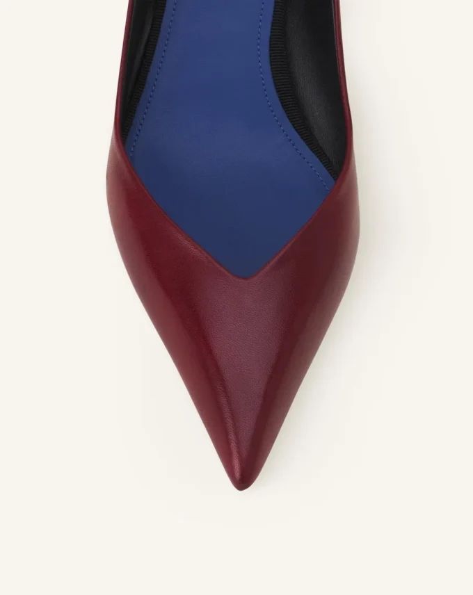 Midnight Step Pumps aus Leder Midnight Step Pumps aus Leder