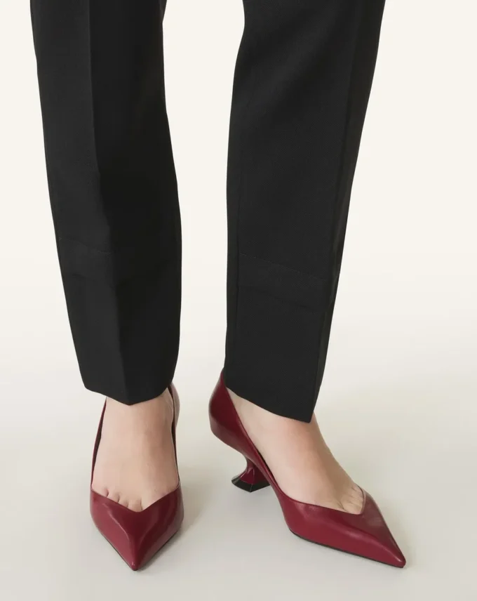 Midnight Step Pumps aus Leder Midnight Step Pumps aus Leder
