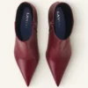 Mitternachtsblaue Lederstiefeletten Mitternachtsblaue Lederstiefeletten
