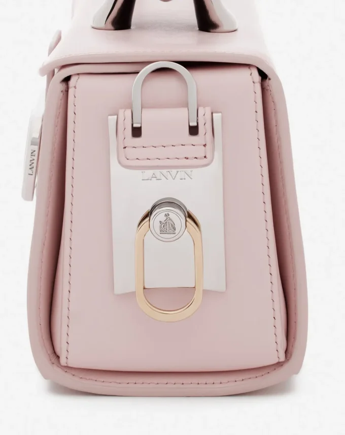 Mittlere Leder-Pencil-Cat-Tasche