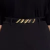 Mélodie-Ledergürtel mit Schleife