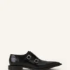 Monk-Schuhe aus glänzendem Leder Monk-Schuhe aus glänzendem Leder