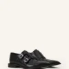 Monk-Schuhe aus glänzendem Leder Monk-Schuhe aus glänzendem Leder