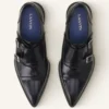 Monk-Schuhe aus glänzendem Leder Monk-Schuhe aus glänzendem Leder