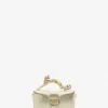 Nano Pencil Cat Bag aus geknittertem Metallic-Leder Nano Pencil Cat Bag aus geknittertem Metallic-Leder