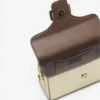 Nano Pencil Cat Bag aus geknittertem Metallic-Leder Nano Pencil Cat Bag aus geknittertem Metallic-Leder