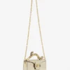 Nano Pencil Cat Bag aus geknittertem Metallic-Leder Nano Pencil Cat Bag aus geknittertem Metallic-Leder