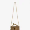 Nano Pencil Cat Bag aus metallisch genarbtem Leder Nano Pencil Cat Bag aus metallisch genarbtem Leder