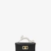 Nano Pencil Cat Tasche aus Leder und Strass Nano Pencil Cat Tasche aus Leder und Strass
