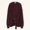 Oversize-Strickjacke aus Wolle und Kaschmir