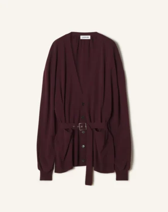 Oversize-Strickjacke aus Wolle und Kaschmir