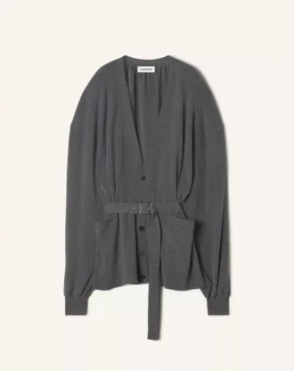 Oversize-Strickjacke aus Wolle und Kaschmir