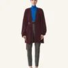 Oversize-Strickjacke aus Wolle und Kaschmir
