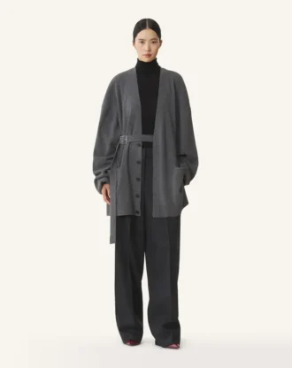 Oversize-Strickjacke aus Wolle und Kaschmir