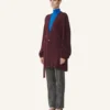 Oversize-Strickjacke aus Wolle und Kaschmir