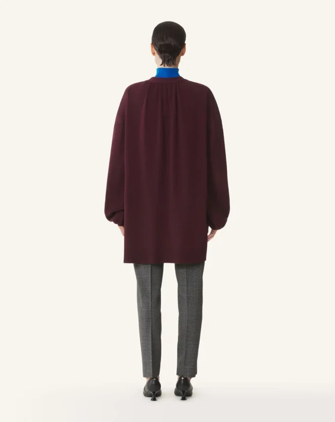 Oversize-Strickjacke aus Wolle und Kaschmir