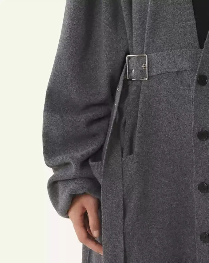 Oversize-Strickjacke aus Wolle und Kaschmir
