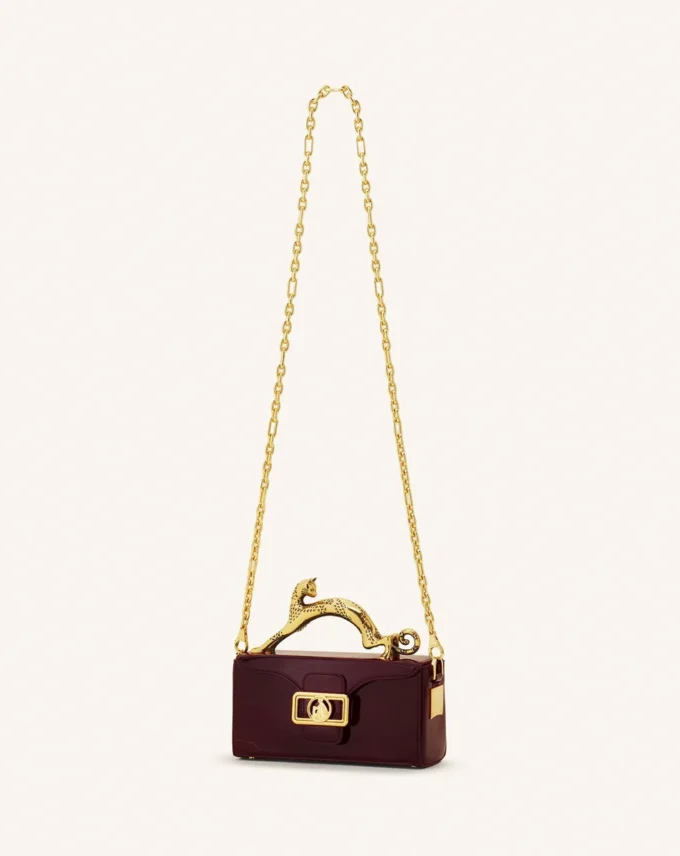 Pencil Cat Nano Lackleder-Tasche