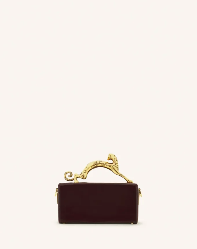 Pencil Cat Nano Lackleder-Tasche