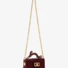 Pencil Cat Python- und Strass-Tasche