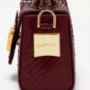 Pencil Cat Python- und Strass-Tasche
