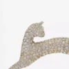 Pencil Cat Tasche aus Leder und Strass