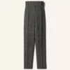 Prince of Wales-Wollhose im Zigarettenstil Prince of Wales-Wollhose im Zigarettenstil