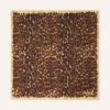 Seidenschal mit Leopardenmuster