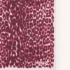 Seidenschal mit Leopardenmuster
