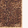 Seidenschal mit Leopardenmuster
