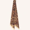 Seidentwilly mit Leopardenmuster