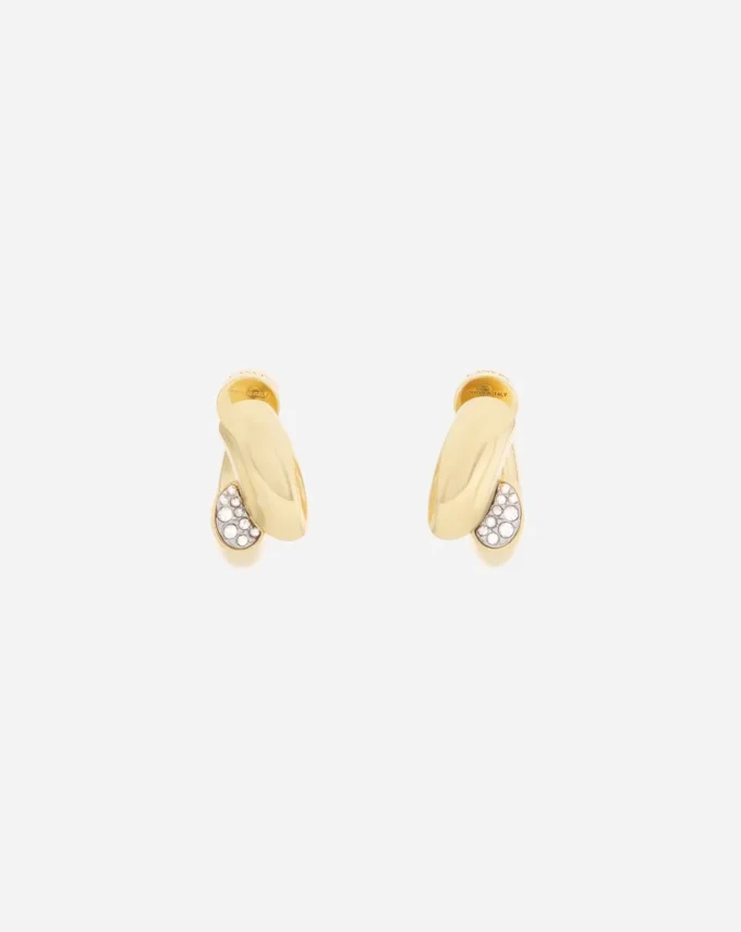 Sequence by Lanvin Strass-Ohrringe