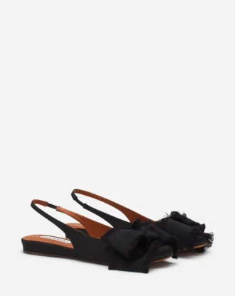 Slingback Ballerina Flat aus Satin Slingback Ballerina Flat aus Satin