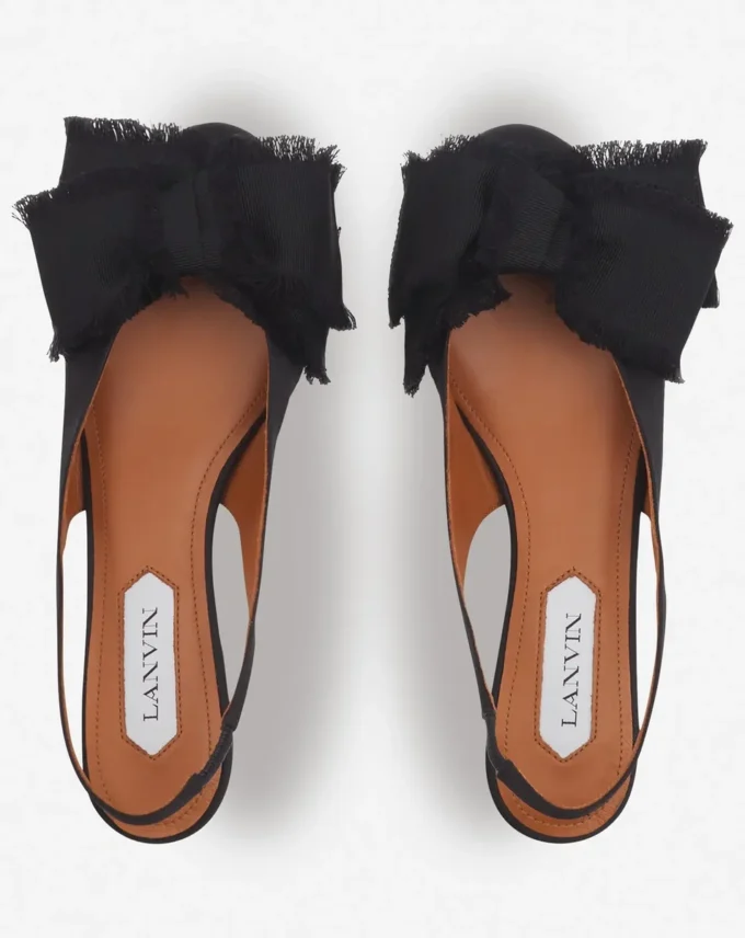 Slingback Ballerina Flat aus Satin Slingback Ballerina Flat aus Satin