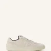 Sneaker aus Mesh in Lehmfarbe