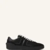 Sneaker aus Mesh in Lehmfarbe