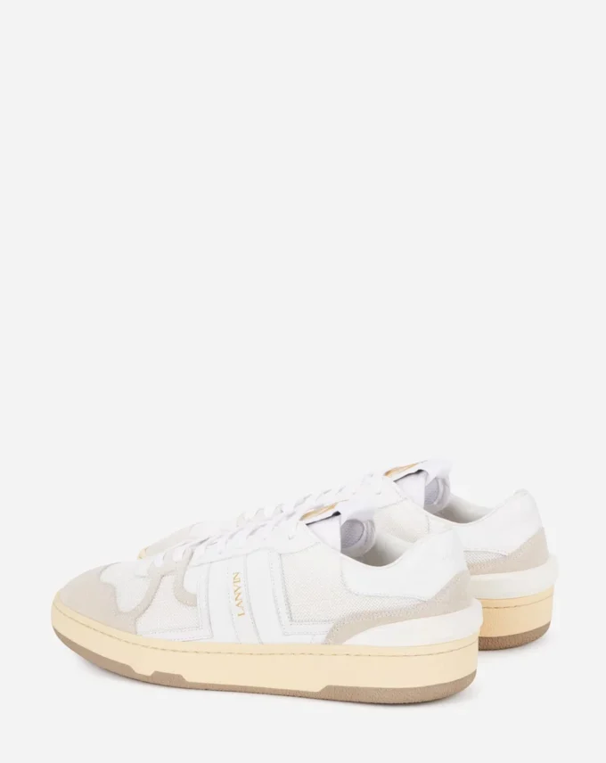Sneaker aus Mesh in Lehmfarbe