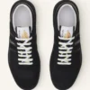 Sneaker aus Mesh in Lehmfarbe