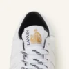 Sneaker aus Mesh in Lehmfarbe