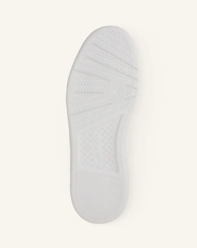 Sneaker aus Mesh in Lehmfarbe