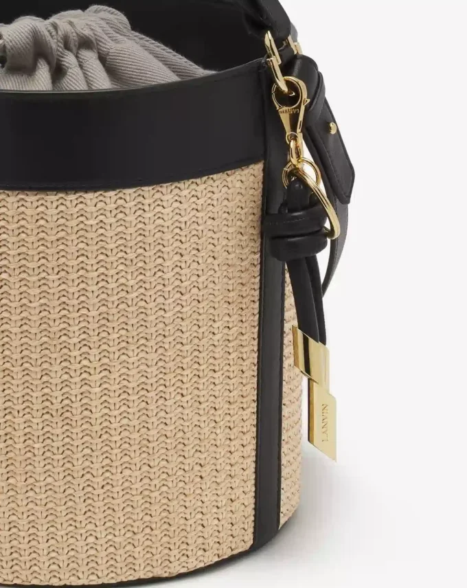 Séquence Raffia-Beuteltasche